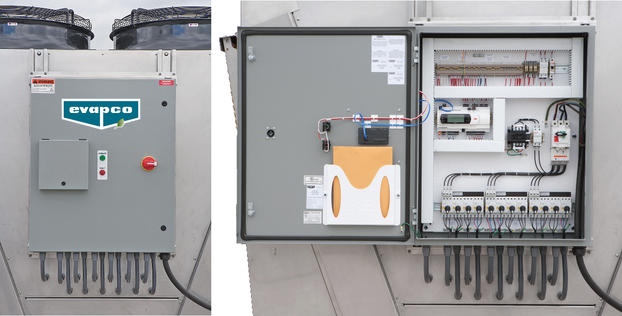 Evapco control package for dry and adiabatic units