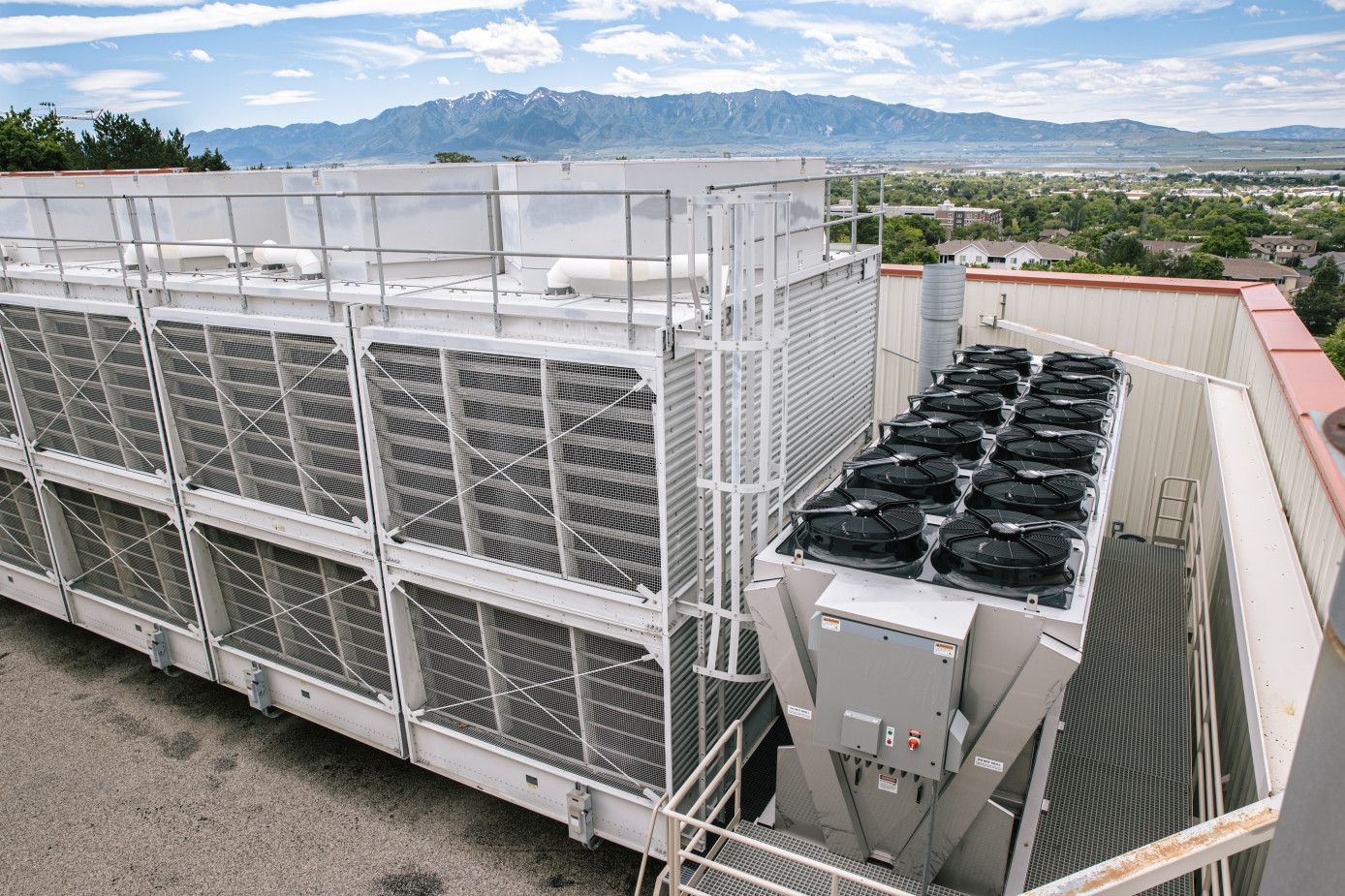 Free Cooling Setup at Utah State