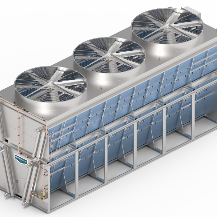EAW-DS Double Stack Spray Cooler 