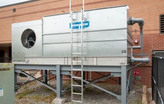 LPT cooling tower installation