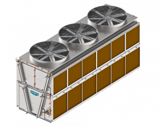 Double Stack Adiabatic Cooler