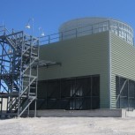 EC series installed cooling tower