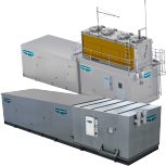 Low-charged ammonia chiller LCR-P